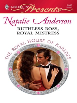 cover image of Ruthless Boss, Royal Mistress